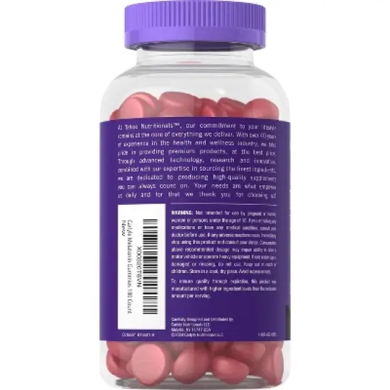 Tahoe Nutritionals by Carlyle Melatonin 12mg | 180 Gummies image {2}