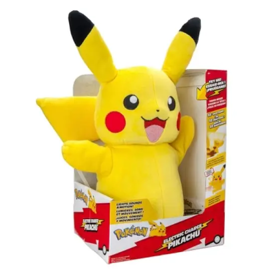 Pokemon Electric Charge Pikachu Plush image {7}