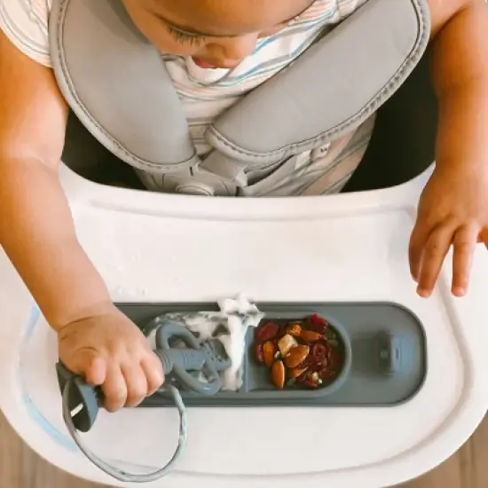 Busy Baby Silicone 2-in-1 Teether & Training Spoon image {5}