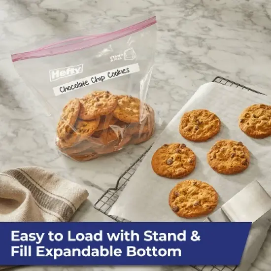 Hefty Gallon Stand and Fill Food Storage Bags - 38ct image {2}