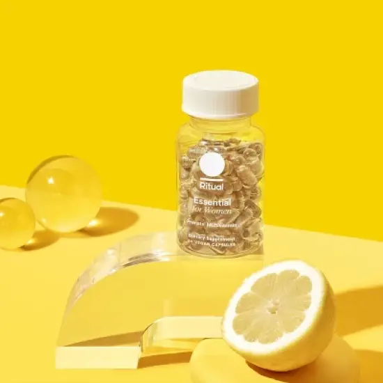 Ritual Essential Vegan Prenatal Multivitamin for Women Capsules - Citrus - 60ct image {7}