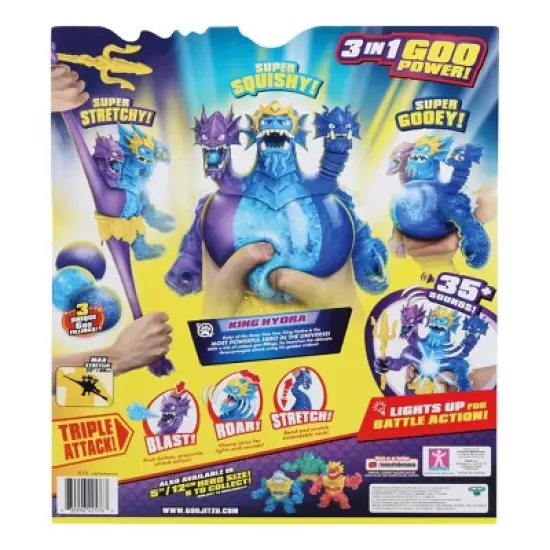 Heroes of Goo Jit Zu Deep Goo Sea King Hydra Triple Goo Pack image {5}