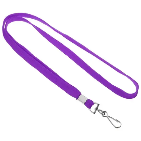 Unique Bargains Polyester Wear-resistant Lightweight ID Card Neck Lanyards with Hook 25 Pcs image {8}