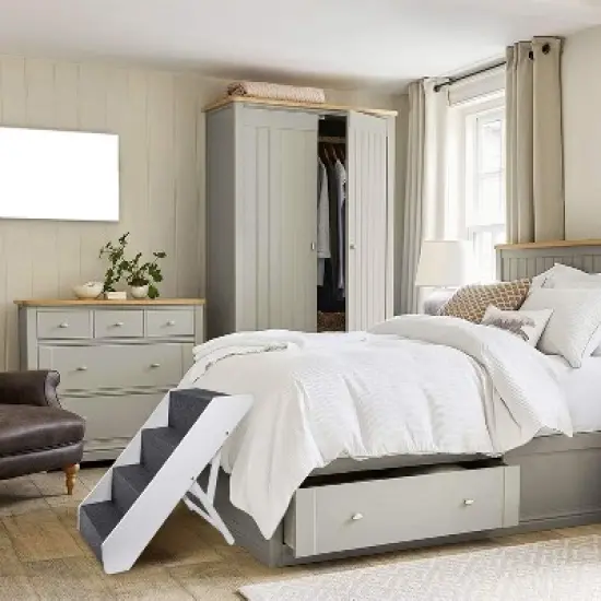 Arf Pets Dog Stairs, Wood Pet Steps for Small & Large Dogs image {4}