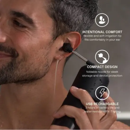 Black Wolf Wush - Powered Ear Cleaner image {3}