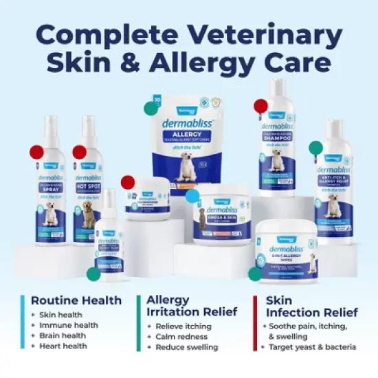 Vetnique Dermabliss Dog Skin Infection Spray - 8 fl oz image {6}