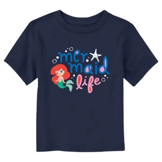 Toddler's The Little Mermaid Cartoon Ariel Life T-Shirt image {2}