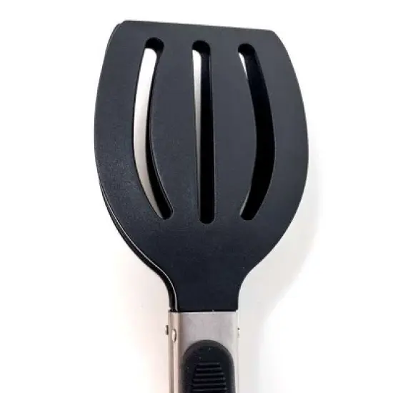 Norpro Grip-EZ 9-inch Stainless Steel Nylon Heat-Resistant Locking Spatula Tongs image {1}
