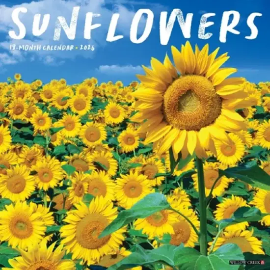Willow Creek Press 2026 Sunflowers Wall Calendar image {5}