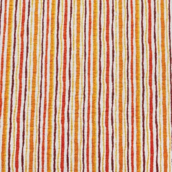 C&F Home Cordelia Watercolor Falling Leaves Quilted 100% Cotton Table Runner 14" x 51" image {5}