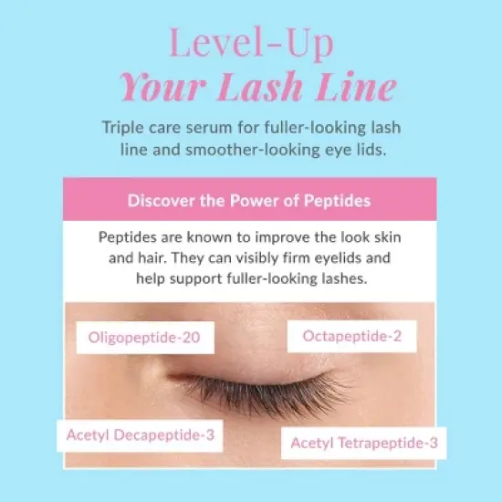 DHC 3-in-1 Eyelash Serum for Lashes, Roots and Eyelids - 0.80 fl oz image {6}