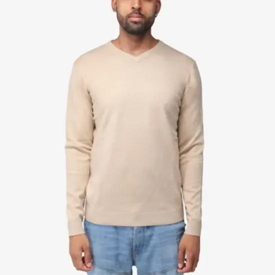 X RAY Men's Slim Fit Pullover V-Neck Sweater, Sweater for Men Fall Winter (Available in Big & Tall) image {32}