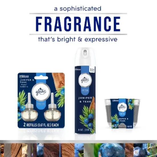 Glade Automatic Spray Air Freshener Refill - Juniper & Teak - 6.2oz image {9}