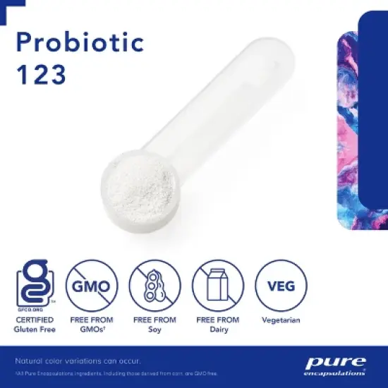 Pure Encapsulations Probiotic 123 - Children's Probiotic Support for Healthy Intestinal Microflora* - 2.1 Ounces image {2}