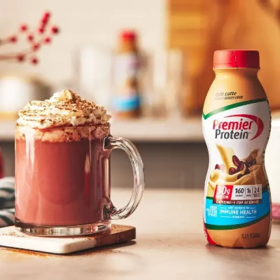 Premier Protein Ready to Drink Nutritional Shake - Cafe Latte - 11.5 fl oz/6ct image {1}