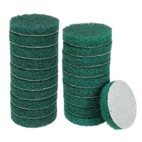Unique Bargains Drill Power Brush Flexible Waterproof Cleaning Scouring Pads 20 Pcs image {6}