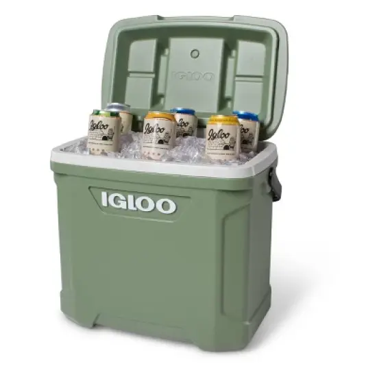 Igloo Ecocool Latitude 30qt Cooler - Green image {1}
