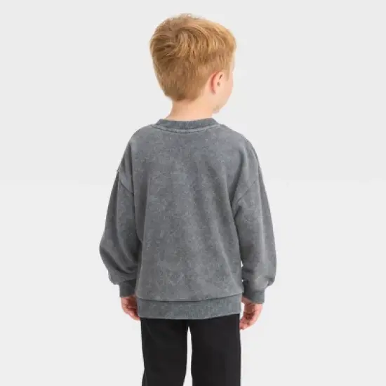 Toddler Boys' The Rolling Stones Printed Pullover Sweatshirt - Black image {1}