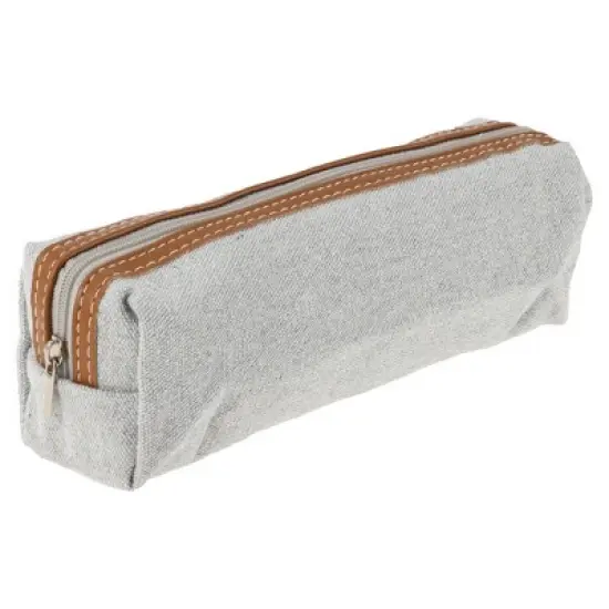 Unique Bargains Canvas Pencil Pen Case image {8}