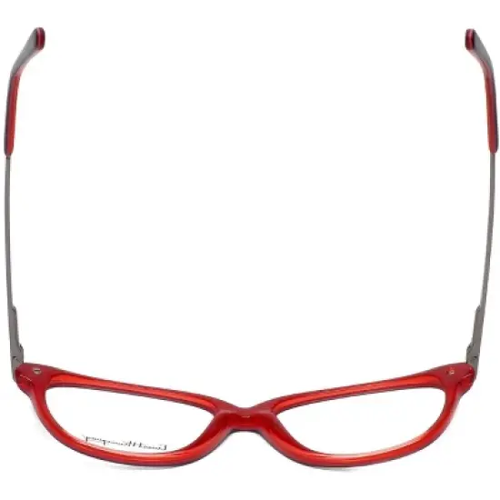 Ernest Hemingway H4644 51mm Women's Acetate Cateye Designer Eyeglasses OR Blue Light Filter OR Reading Glasses in Black Red image {4}