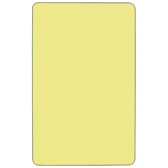 Emma and Oliver 30x48 Rectangle Laminate Adjustable Activity Table image {1}