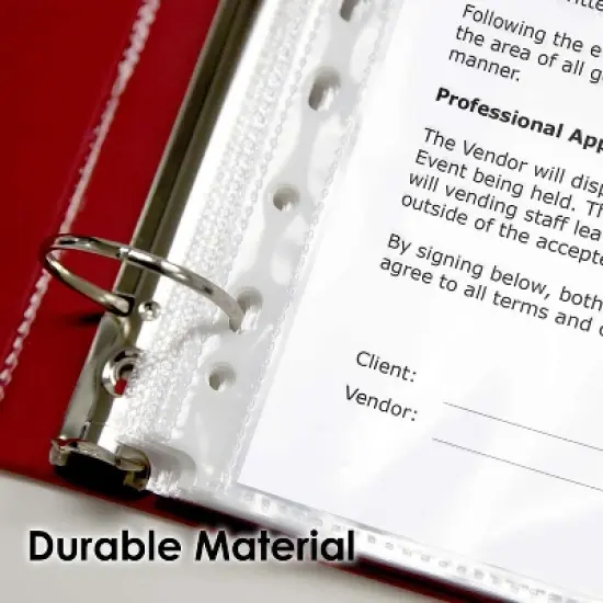 BAZIC PRODUCTS BAZIC Standard Weight Top Loading Sheet Protectors (100/Box) image {5}