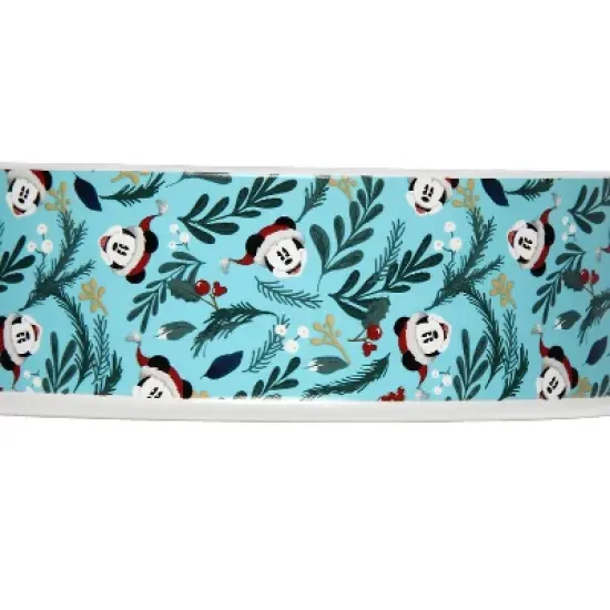 Disney Mickey Mouse Mickey's Christmas 6-in.Ceramic Ramekin Bowl Dish Off-White image {2}