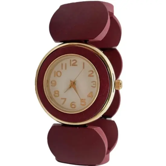 Olivia Pratt Stretch Wooden Watch image {4}