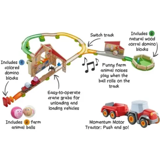 HABA Kullerbu Farmyard Starter Set with Sound image {15}