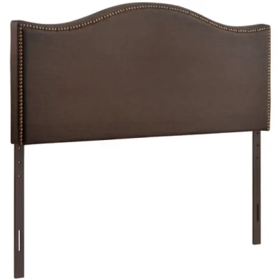 Curl Queen Nailhead Upholstered Headboard - Modway image {6}