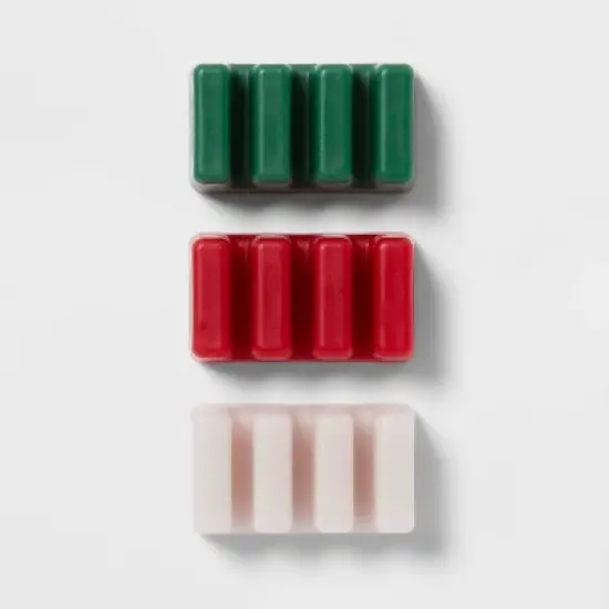 12ct Holiday Fresh Fraser, Festive Spice and Cozy Cashmere Wax Melt - Threshold&trade; image {1}