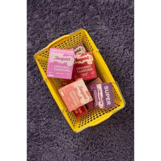 Its August Organic Regular Tampons - 16pk image {4}