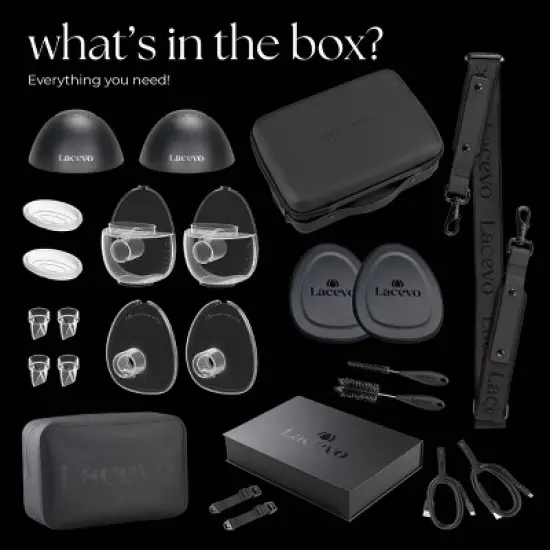 Lacevo S70 Wearable Breast Pump Set - 2pk image {3}