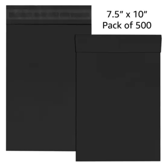 UOFFICE Colored Poly Mailer Bags 7.5" x 10.5" Envelopes image {2}