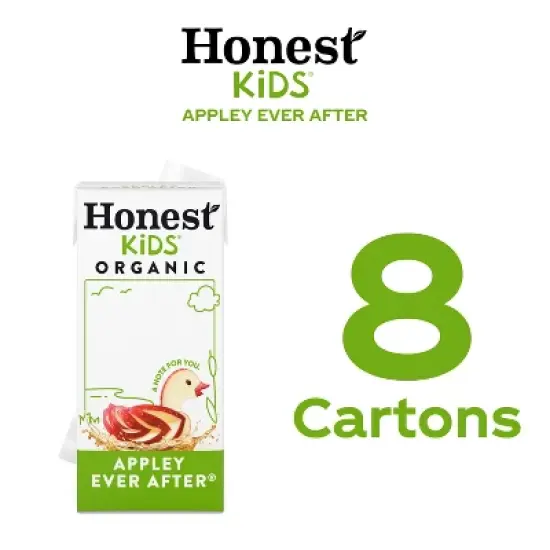 Honest Kids Organic Apple Juice Drink - 8pk/6 fl oz Box image {3}