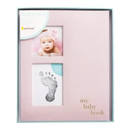 Pearhead Linen Baby Memory Book image {9}