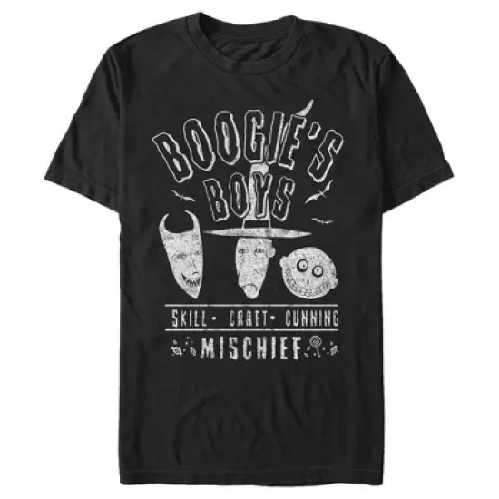 Men's The Nightmare Before Christmas Halloween Lock Shock and Barrel Boogie's Boys T-Shirt image {4}