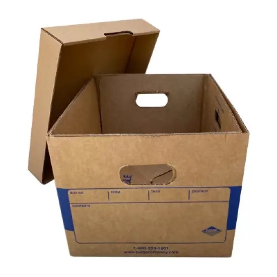 UBMOVE Office Moving Storage Boxes (6 Pack) Miracle File Moving Boxes image {3}