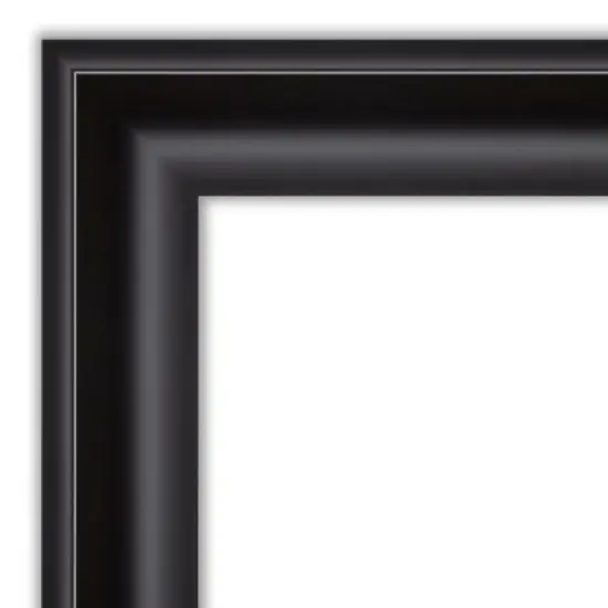 Amanti Art Grand Black Framed Dry Erase Magnetic Board image {3}