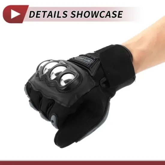 Unique Bargains Motorcycle Cycling Gloves 1 Pair image {4}