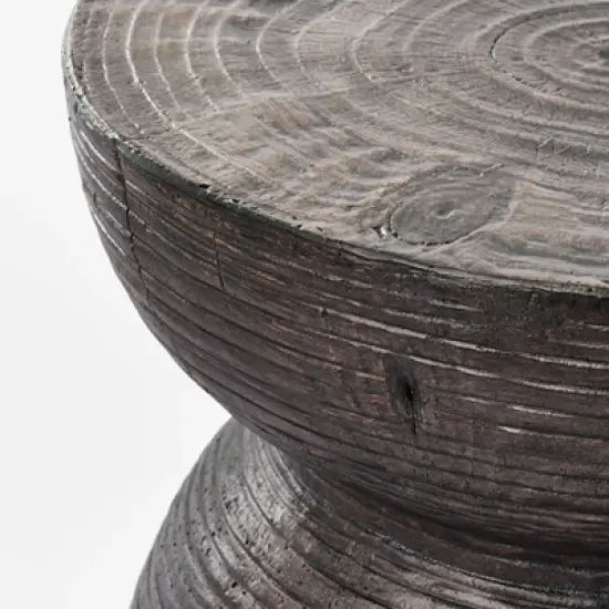 Grantsville Drum Accent Table Black - Threshold&trade; designed with Studio McGee image {3}