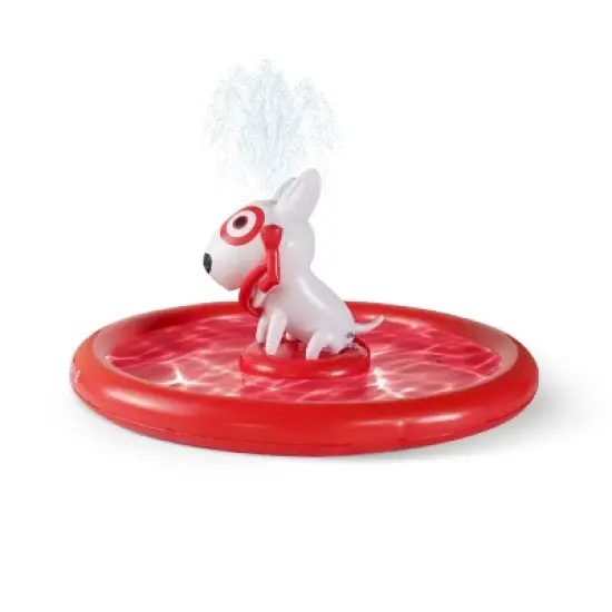 MINNIDIP Target Fountain Bullseye: PVC Outdoor Play Sprinkler for Kids image {2}