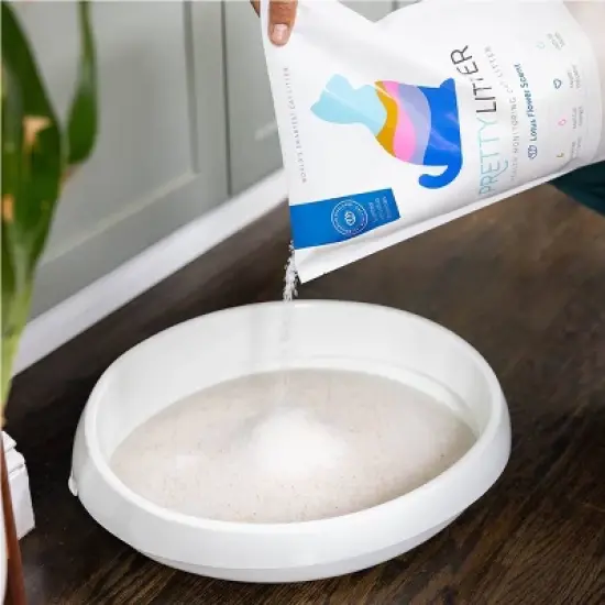 PrettyLitter Lotus Flower Cat Litter - 8lbs image {4}