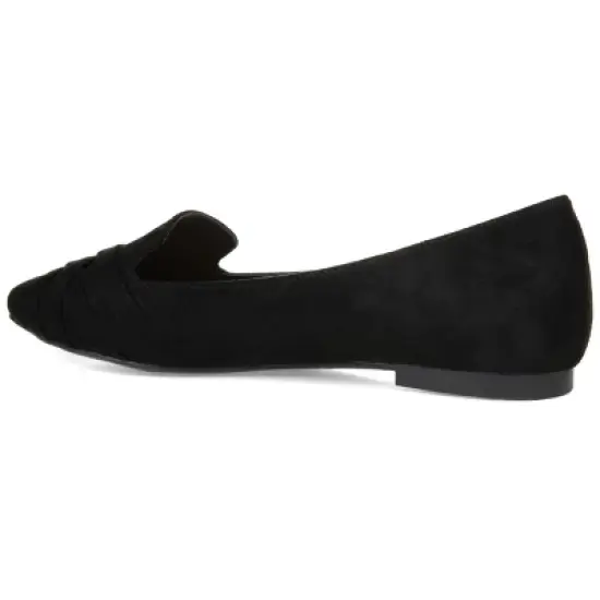 Journee Collection Womens Mindee Slip On Pointed Toe Loafer Flats image {6}