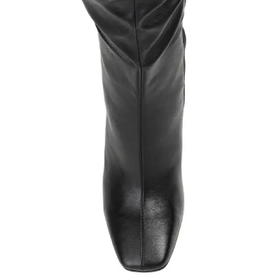 Journee Collection Womens Kindy Tru Comfort Foam Wide Calf Square Toe Over The Knee Boots image {3}