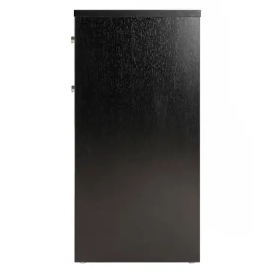 Ava Nightstand with 2 Drawers Black - Winsome image {4}