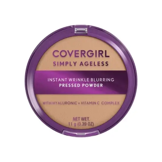 COVERGIRL Simply Ageless Instant Wrinkle Blurring Pressed Powder - 0.39oz image {9}