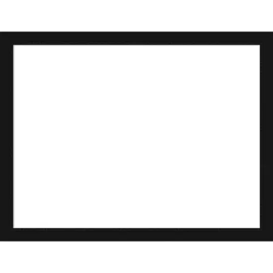 Amanti Art Avon Black Narrow Framed Dry Erase Magnetic Board image {11}