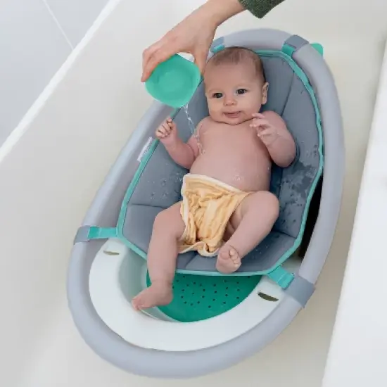 Summer Infant Gentle Support Multi-Stage Tub - Gray image {1}
