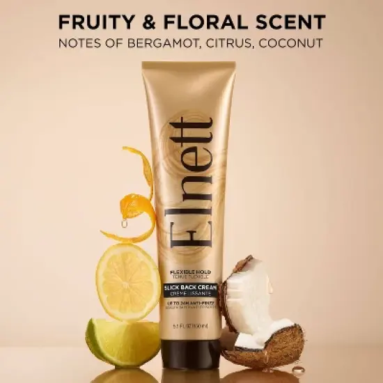 L'Oreal Paris Elnett Anti-Frizz Slick Back Styling Cream for Flexible Hold - 5.1 fl oz image {3}